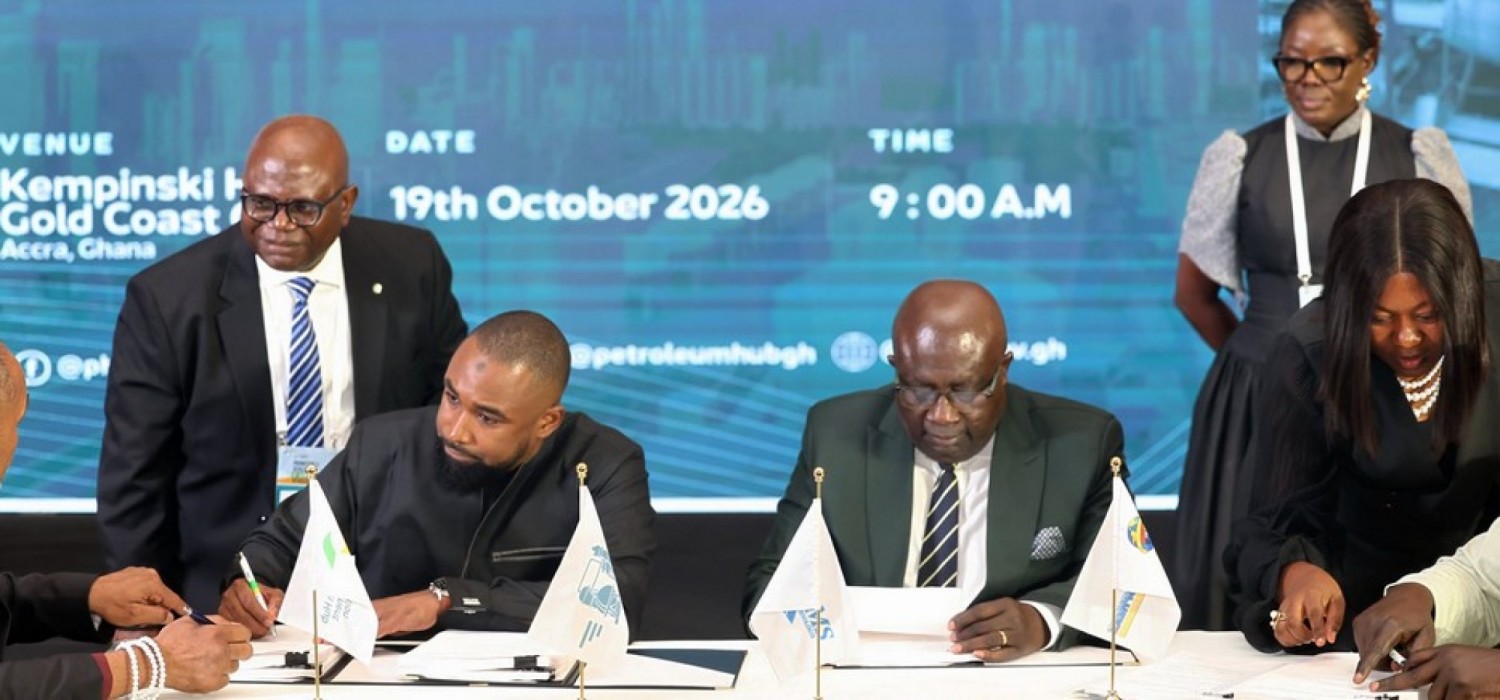 Ghana :  Accord de 28 milliards de dollars pour un pôle pétrolier de 300 000 barils par jour à Jomoro