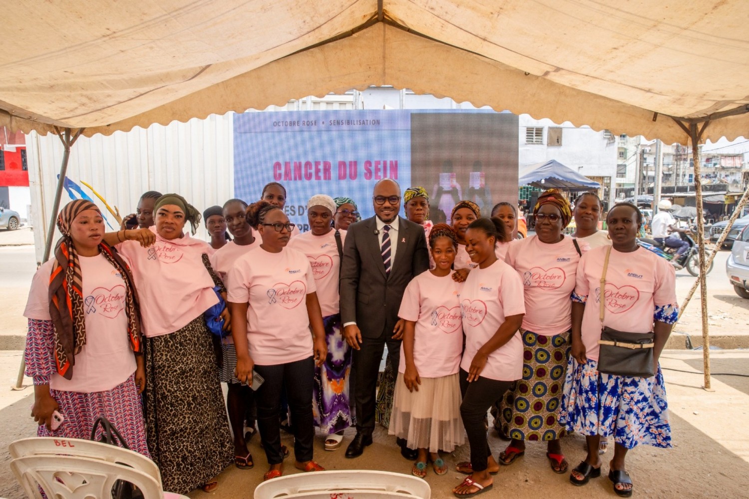 Côte d'Ivoire : Cancer du sein, l'ANSUT passe à l'action pour sauver des vies, plus de 250 femmes sensibilisées et gratuitement dépistées