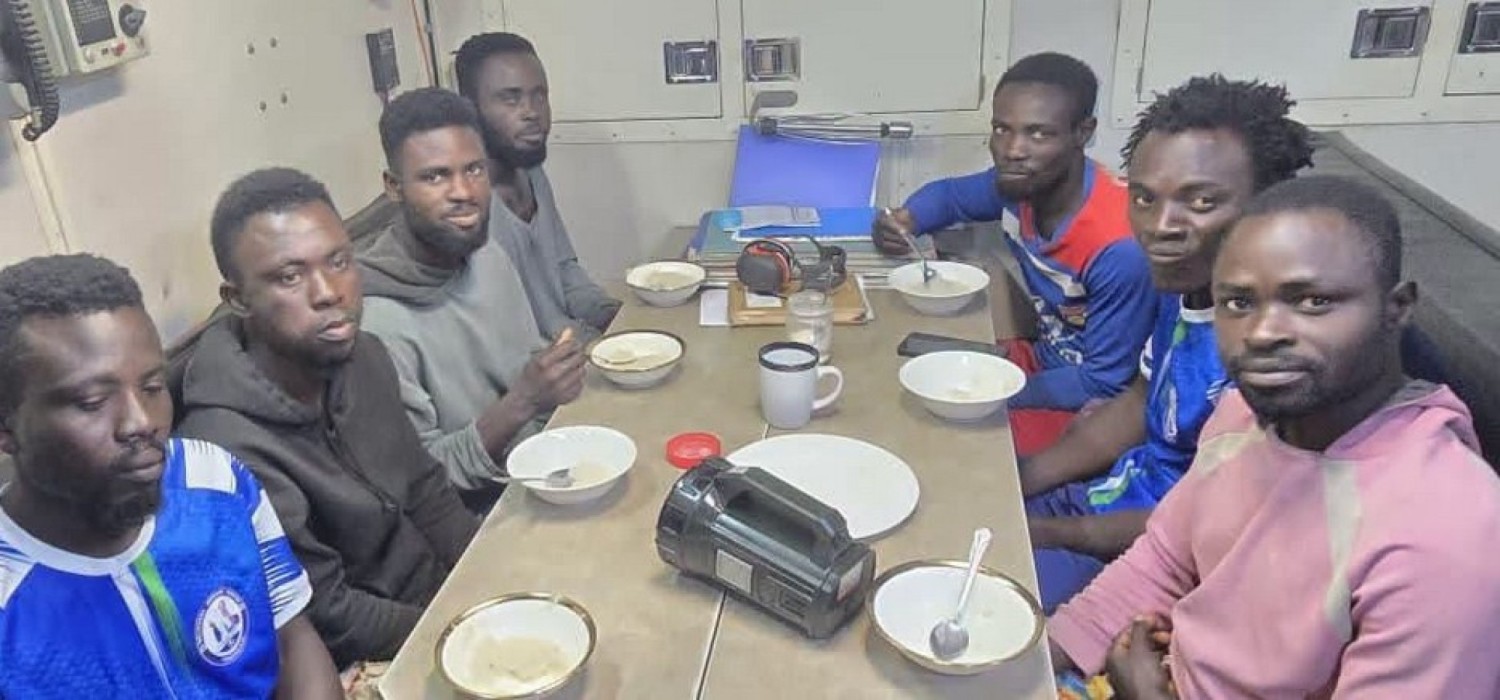 Ghana : Vie pour les sept pêcheurs de la « Second Chance » secourus au large du Bénin, 12 jours d'errance en mer