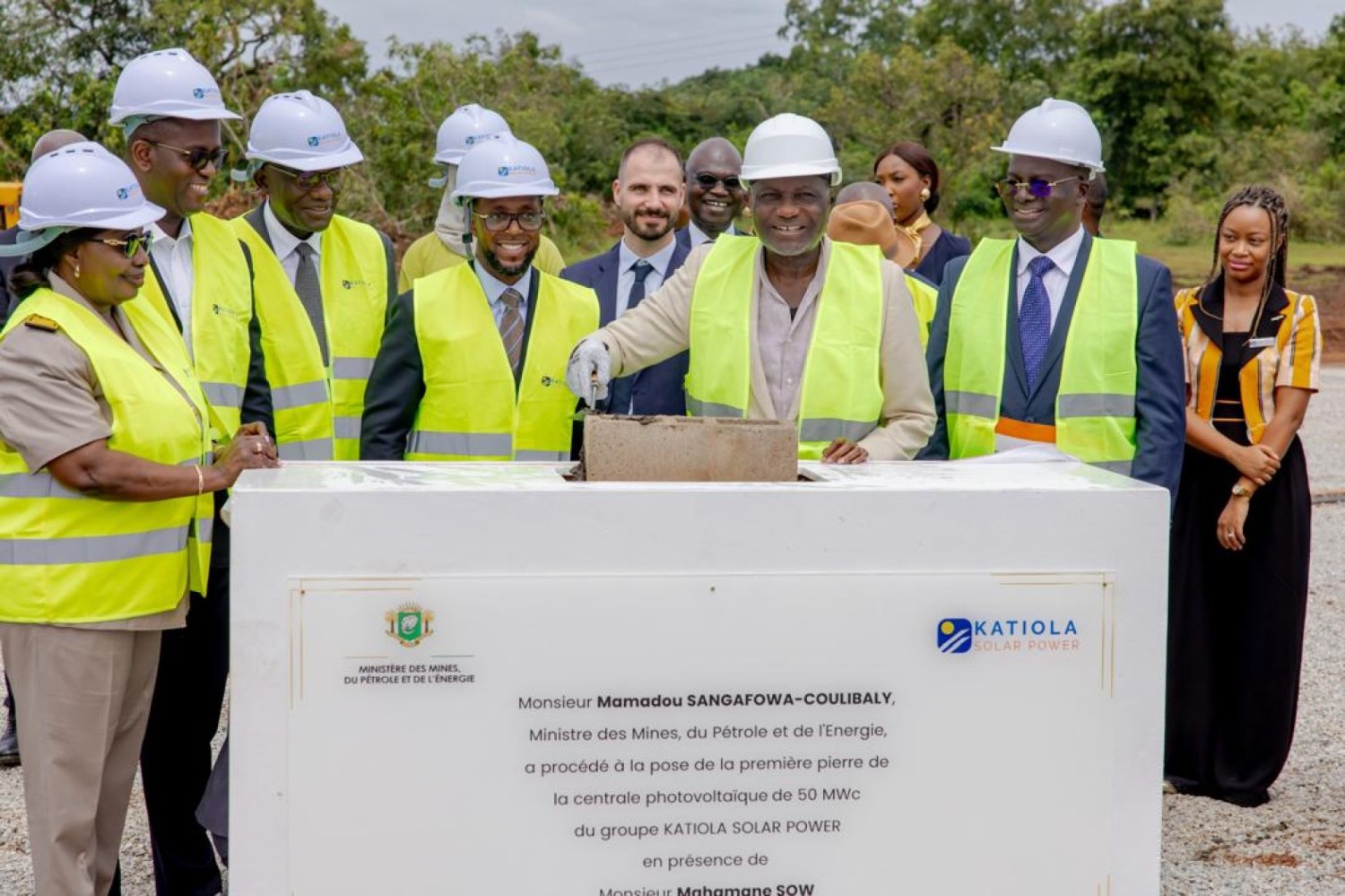 Côte d'Ivoire : Katiola, Sangafowa-Coulibaly lance une centrale solaire de 50 MWc et exige des emplois pour les jeunes locaux