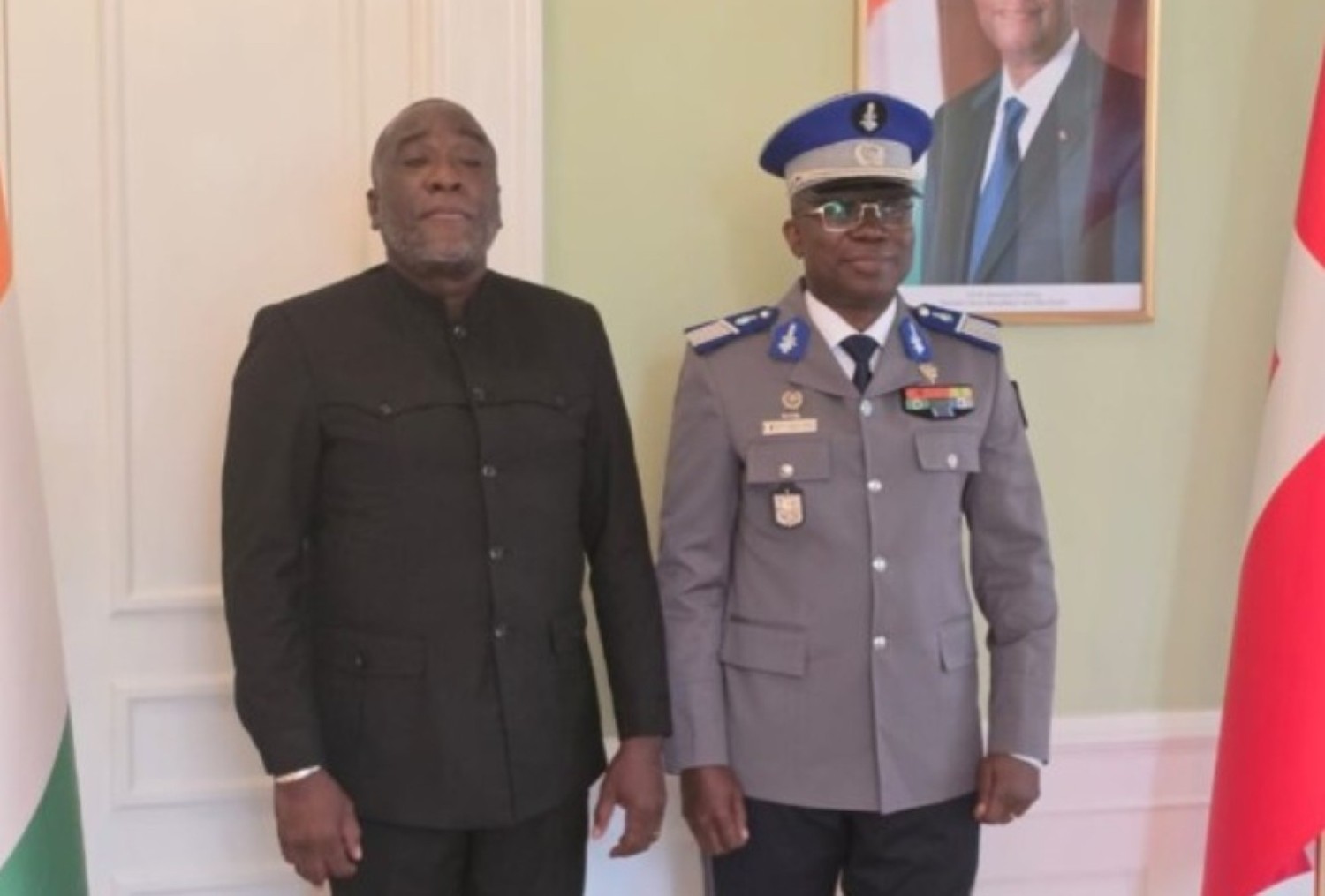 Côte d'Ivoire-Danemark : Le Colonel-Major Koffy Franck nouvel attaché de Défense à l'Ambassade à Copenhague prend fonction