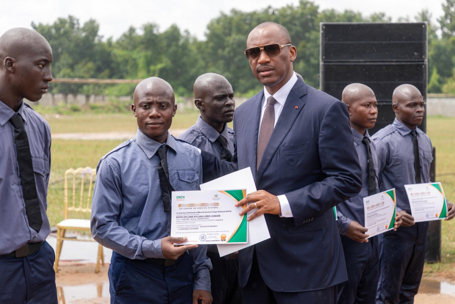 Côte d'Ivoire : Bimbresso, 200 jeunes volontaires achèvent leur formation civique et se preparent à l'insertion professionnelle