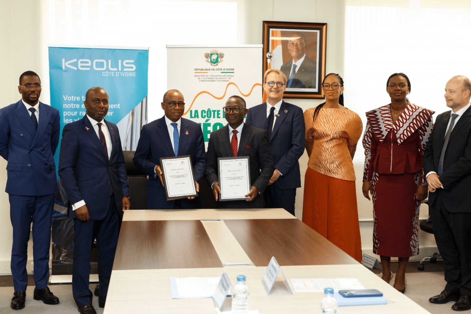 Côte d'Ivoire : Métro d'Abidjan, signature d'une convention pour la formation et l'insertion professionnelle des jeunes