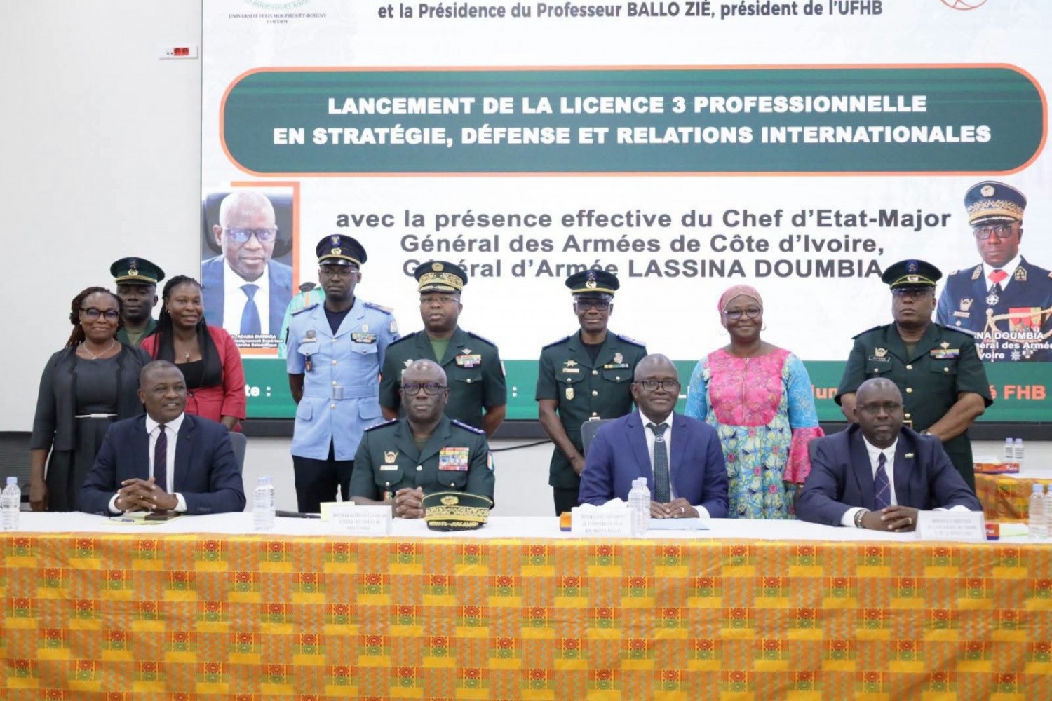 Côte d'Ivoire : Formation Universitaire des FACI, lancement de la Licence professionnelle en Stratégie, Défense et Relations internationales