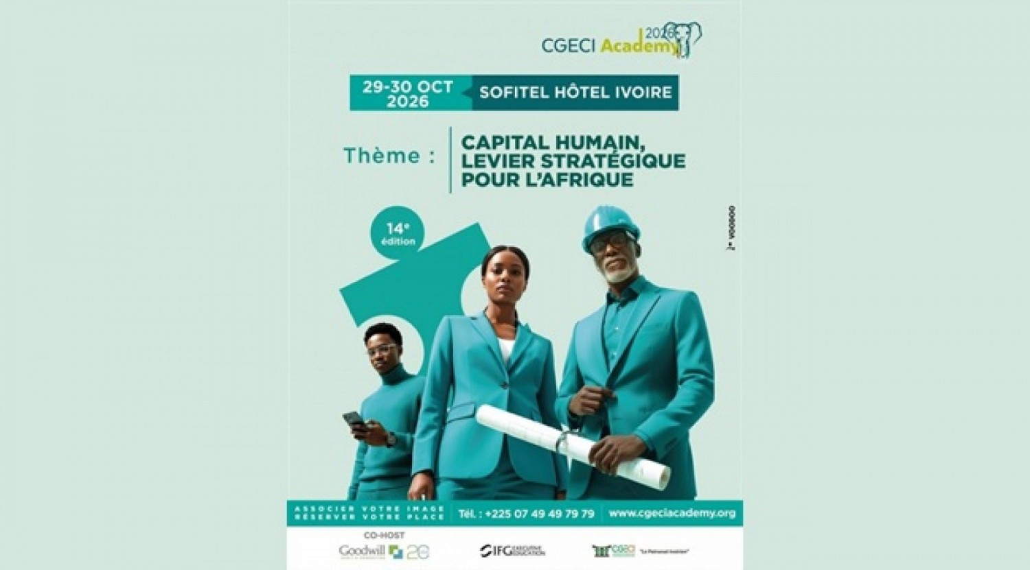 Côte d'Ivoire : capital humain, jeunesse et entrepreneuriat, la CGECI Academy 2026 mise sur les talents pour préparer l'avenir des entreprises