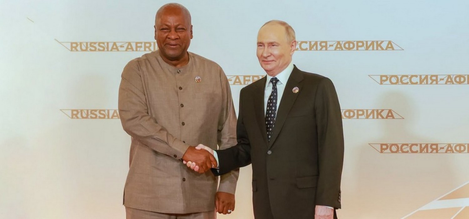 Ghana :  Conflit russo-ukrainien, Mahama prie Poutine de rechercher une issue pacifique