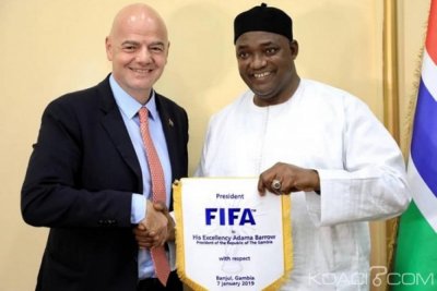 Gambie : La FIFA promet de rehausser le niveau du football dans le pays