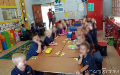 Afrique du  sud :  Une école accusée de racisme après la diffusion d'un cliché  dans  une salle de classe