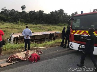 Côte d'Ivoire: Dimanche noir sur l'autoroute du nord, un accident fait 67 victimes dont 5 décès
