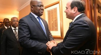 Union Africaine : L'égyptien Abdel Fattah al-Sissi succède à  Paul Kagame, Felix Tschisekedi 2ème vice-Président