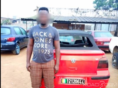 Côte d'Ivoire : Un mécanicien  qui roulait avec une fausse plaque d'immatriculation militaire interpellé