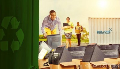 Côte d'Ivoire : Collecte et recyclage des déchets électroniques à  Abidjan, une multinationale spécialisée dans le transport et la logistique s'engage