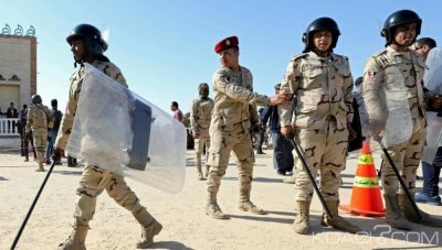 Egypte : Attaque de l' EI contre un check-point, 15 soldats morts ou blessés , sept jihadistes éliminés