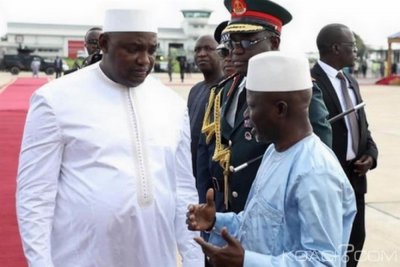 Gambie : Darboe se démarque de Barrow sur la chute de Jammeh