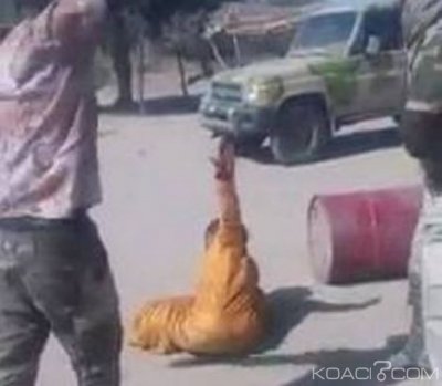 Tchad :  Indignation après la publication d'une vidéo montrant une femme fouettée par des  soldats