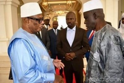 Mali :  IBK reçoit les deux ex-otages  au palais présidentiel
