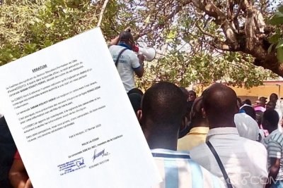 Côte d'Ivoire : Annonce de mort d'un des leurs, la COSEFCI présente des excuses publiques à  KOACI