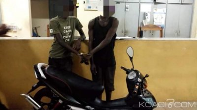 Côte d'Ivoire: En possession d'une moto volée, 02 individus arrêtés à  Adjamé