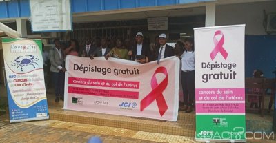 Côte d'Ivoire : Abidjan, lutte contre les cancers des seins et du col de l'utérus, JCI Abidjan ivoire lance une campagne de dépistage gratuit pour les femmes