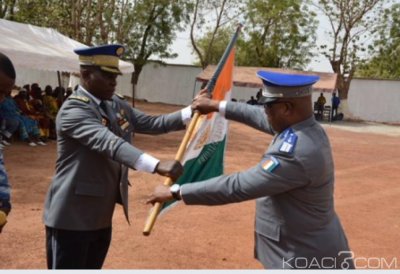 Côte d'Ivoire : Gendarmerie Nationale, Le colonel Dago  Théodore prend les commandes de la 4ème légion de Korhogo