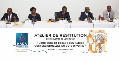 Côte d'Ivoire : Restitution de  l'étude sur  l'audience et l'image des radios confessionnelles, Sy Savané, « les résultats présentés ne sont ni un classement »