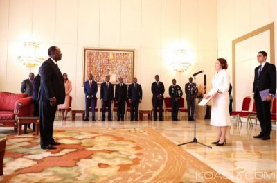 Côte d'Ivoire : Cinq nouveaux Ambassadeurs accrédités dans le pays ont présenté leurs  lettres de créance à  Ouattara