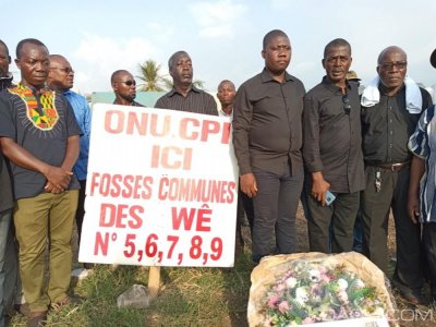 Côte d'Ivoire : Massacres de Duekoué, le FPI sur les fosses communes pour commémorer les tueries