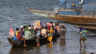 Mali : Une pirogue «surchargée» coule  dans le centre, 09 morts au moins