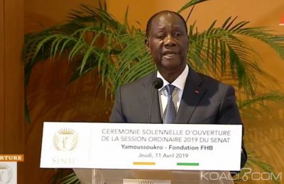 Côte d'Ivoire : Ouverture solennelle du Sénat, Ouattara réitère son engagement à  transférer la capitale politique à  Yamoussoukro