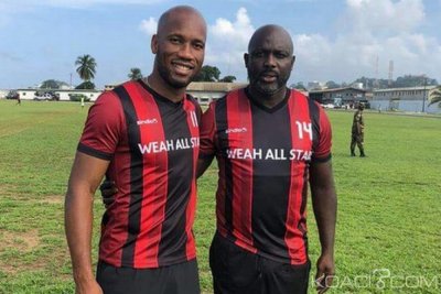 Nigeria : Des stars Weah, Drogba, Eto'o vont livrer un match d'au revoir au gouverneur de Lagos