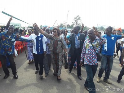 Côte d'Ivoire : FPI, lancement à  Duekoué de la fête de la liberté, Marie Odette Lorougnon « nous attendons un million de personnes »