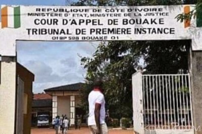 Côte d'Ivoire : Bouaké, pendant son procès au tribunal, un trafiquant de bois de vène écope de 5 mois de prison