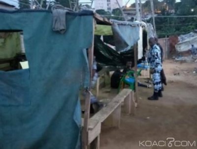 Côte d'Ivoire : A Attécoubé, 48 heures après l'opération épervier, 34 individus interpellés, des fumoirs détruits, de la drogue saisie dans la zone d'un commissariat