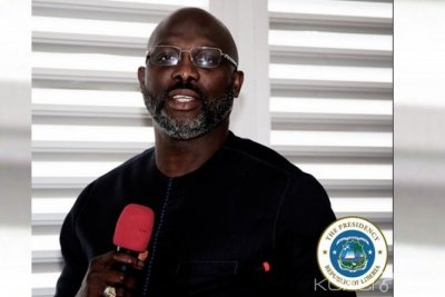 Liberia : Weah retourne au bureau après l'apparition des serpents