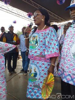 Côte d'Ivoire : Agnès Monnet à  la fête de liberté des « Gbagbo ou rien » « je voudrais dire merci de m'avoir accueilli comme on accueille l'enfant prodige »