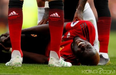 Côte d'Ivoire : Eric Bailly victime d'une blessure au ligament du genou droit  ne jouera pas la CAN 2019