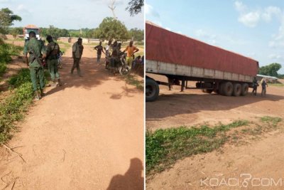 Côte d'Ivoire : Sécurité, une cargaison de don de Guillaume Soro contrôlée par les forces de l'ordre à  Toudjan