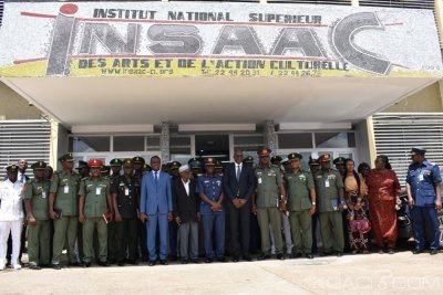 Côte d'Ivoire : Coopération culturelle, des officiers des pays Africains découvrent l'Insaac