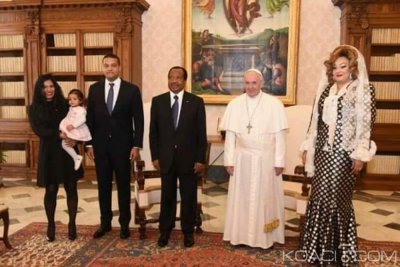 Cameroun : Le pape implore Dieu à  soutenir les efforts pour un retour à  la paix et  à  l'unité