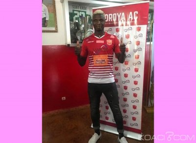 Burkina Faso : Aristide Bancé signe un contrat de deux ans avec le Horoya AC de Guinée
