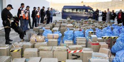 Maroc: Saisie record de plus de 12 tonnes de cannabis