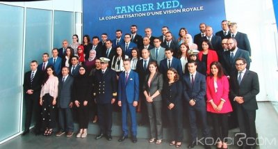 Maroc: Moulay El Hassan inaugure le port de Tanger Med II