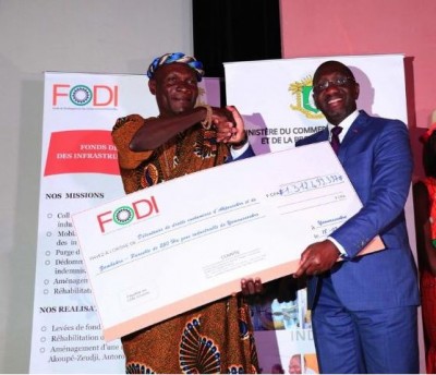 Côte d'Ivoire : Zone industrielle de Yamoussoukro, les détenteurs de droits coutumiers ont reçu  la première tranche de leur purge, plus d'un milliard FCFA