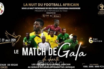 Togo: Nuit du Football Africain, Drogba, Eto'o … et Adebayor attendus à Lomé