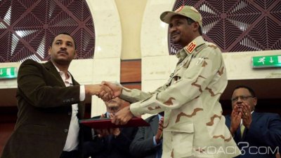 Soudan:  Vers un gouvernement civil, «accord» entre la junte militaire et les chefs de la contestation