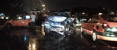 Côte d'Ivoire: Énorme carambolage sur l'autoroute du nord, Yopougon-Adjamé
