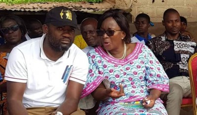 Côte d'Ivoire: A Agou, Blaise Lasm aux côtés d'Agnès Monnet appelle à la réconciliation et martèle «Gbagbo reviendra reprendre le pouvoir et achever ce que les ennemis des intérêts du pays ...