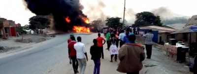 Ouganda:   Nouveau drame,  19 morts dans l'explosion d'un camion-citerne dans l' ouest