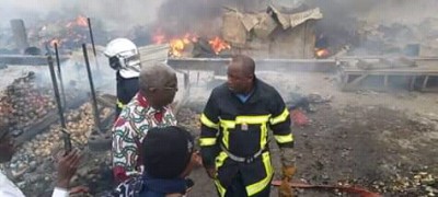 Côte d'Ivoire : Bouaké, suite à l'incendie du marché d'oignons, Djibo annonce l'ouverture d'une enquête