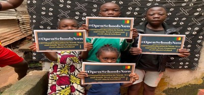 Cameroun : #OpenSchoolsNow, une campagne pour sauver l'école bat son plein, une première dans le pays